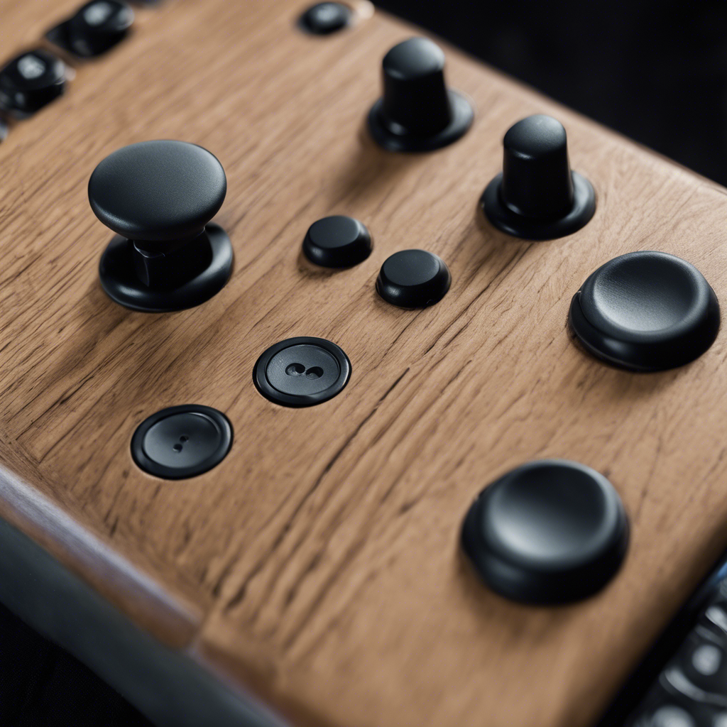 Close up of Ayn Odin 2 buttons and thumbstick