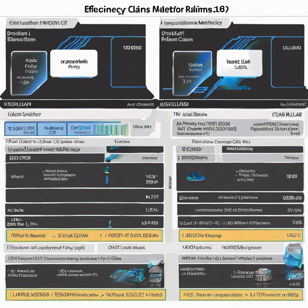 An illustration of Intel’s efficiency claims for Meteor Lake CPUs