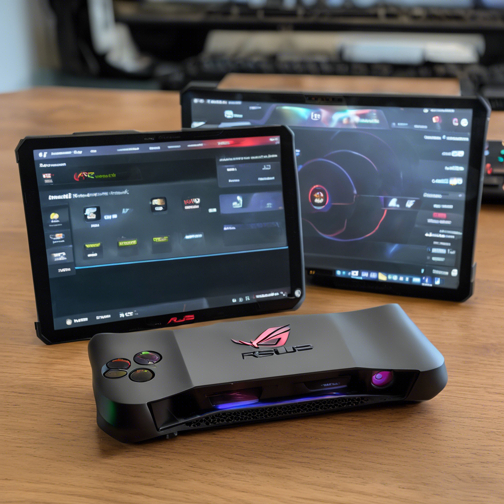 A comparison of the Asus ROG Ally Z1 and the Steam Deck