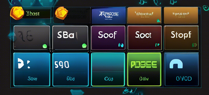 A selection of virtual keyboard themes available in the Steam Points Shop