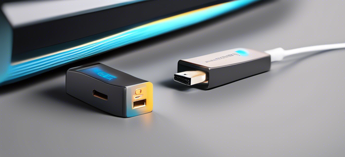 A sleek USB to Ethernet adapter ready to provide a stable internet connection