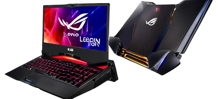 The Asus ROG Ally Z1 Extreme and the Lenovo Legion Go side by side