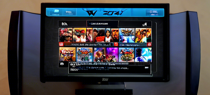 An image of WWE 2K24 running on the Steam Deck