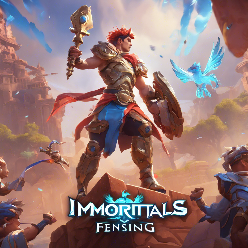 Exploring the world of Immortals Fenyx Rising on ROG Ally