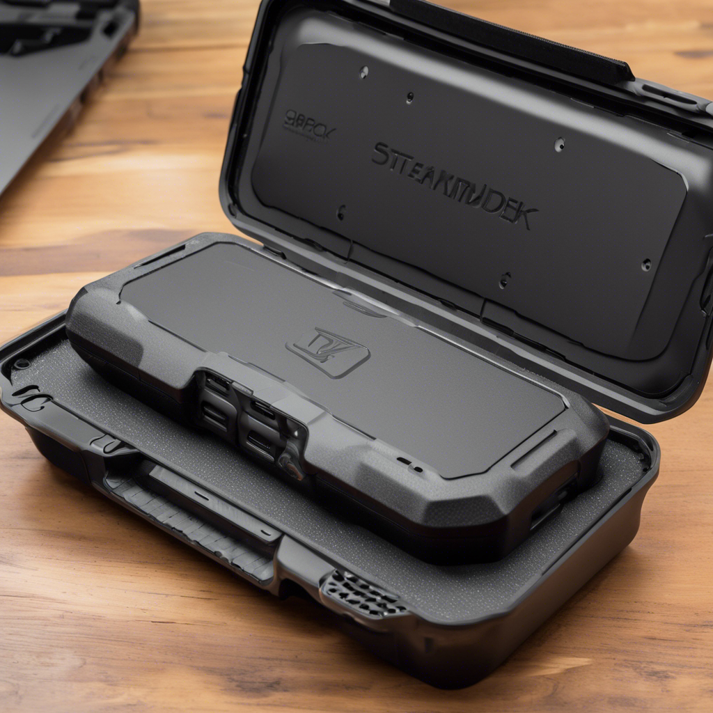 A rugged armor case with excellent grip for the Steam Deck