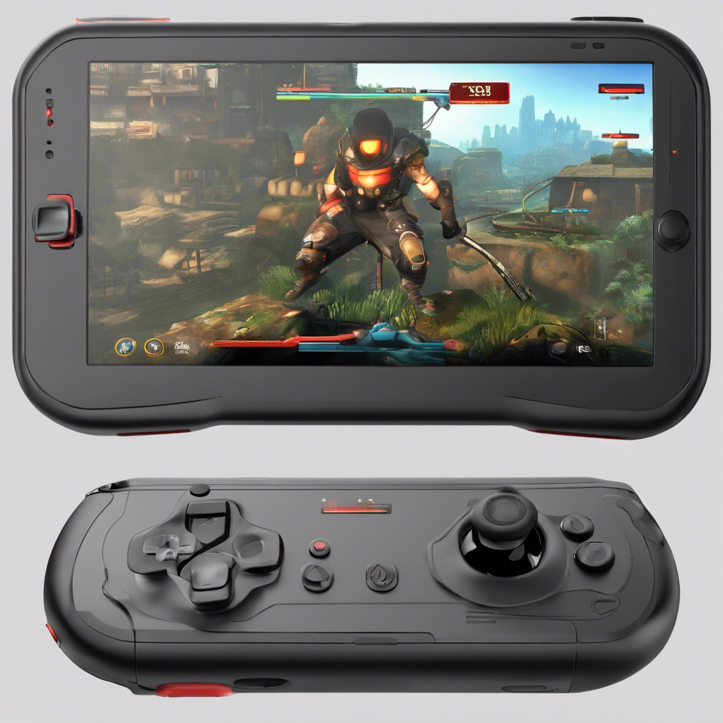 A sleek and powerful gaming handheld device