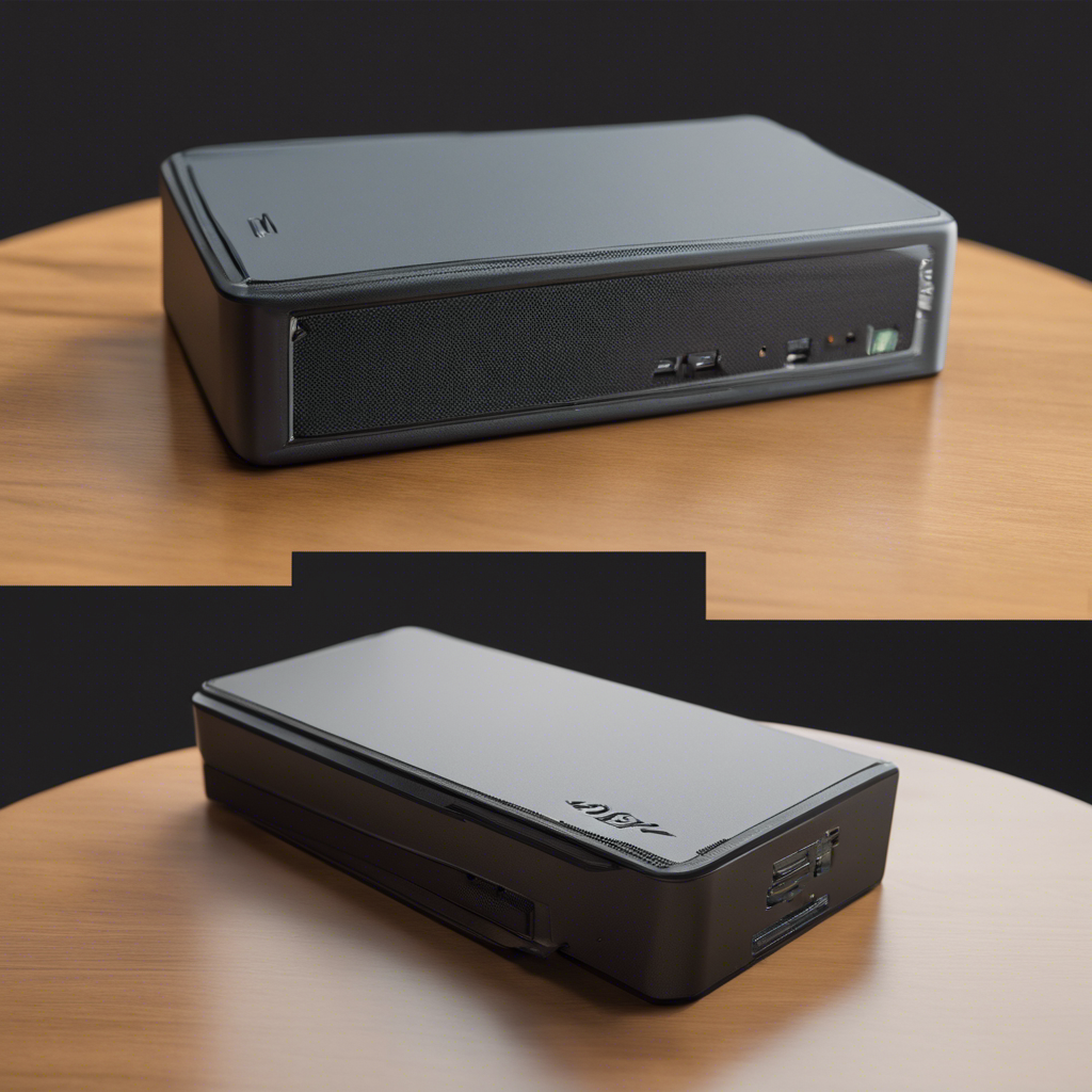 Front and back shell of Jsaux ModCase on a table